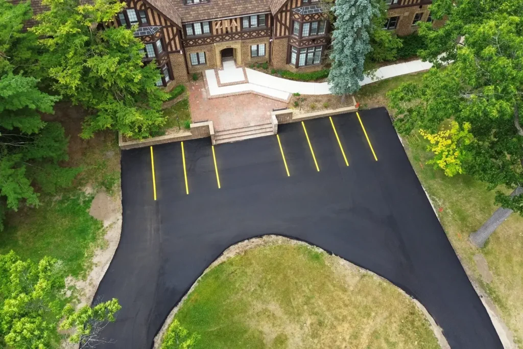 Commercial Asphalt Paving & Site Grading in South Michigan